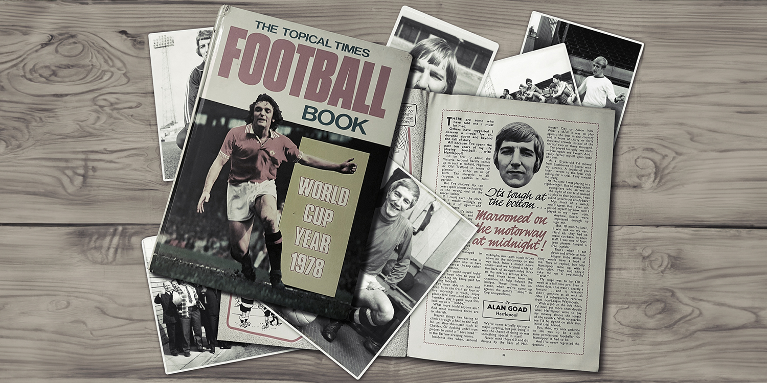 Discover Alan Goad's candid reflections on his football journey with Hartlepool United, highlighting the challenges and triumphs of playing at the lower tiers of English football.